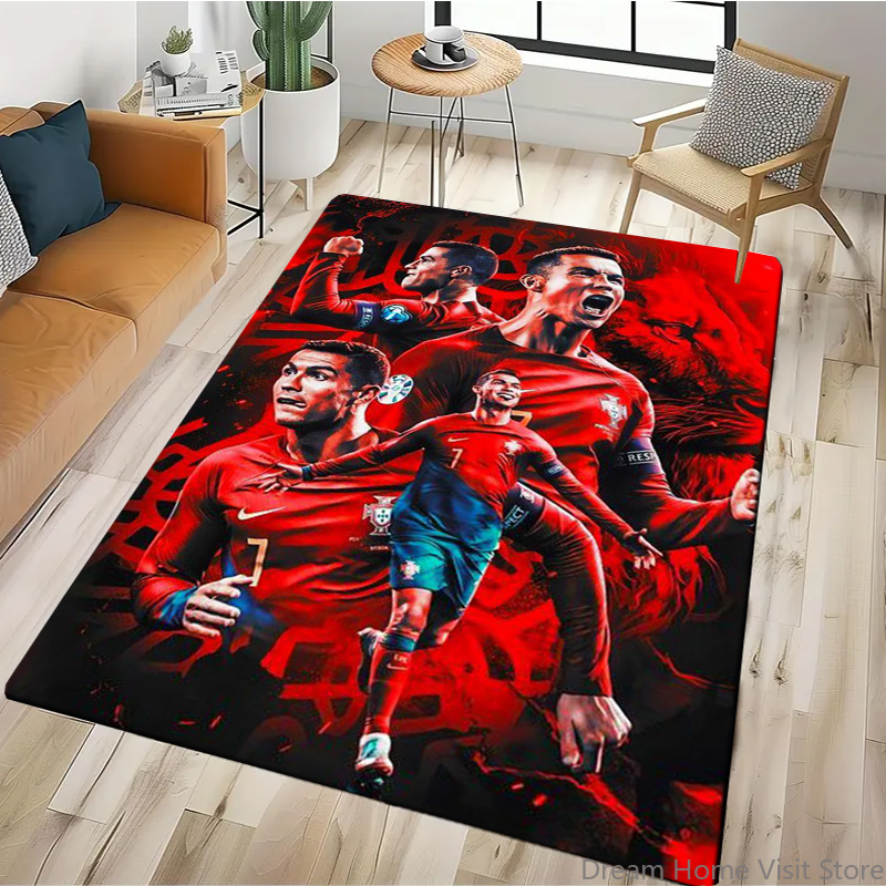 Home Textiles Plaid - 15 Size Goat Football Star R-Ronaldo