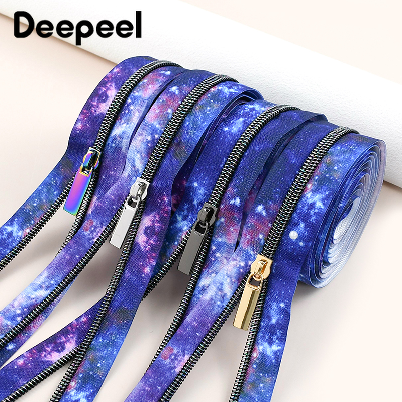 Galaxy Home Textiles - 2M 5# Galaxy Nylon Zipper By