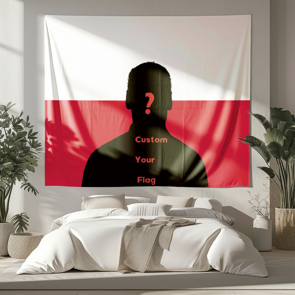 Home Of Textiles - 1Pc Custom Photo Polyster Flag Backdrop,Home