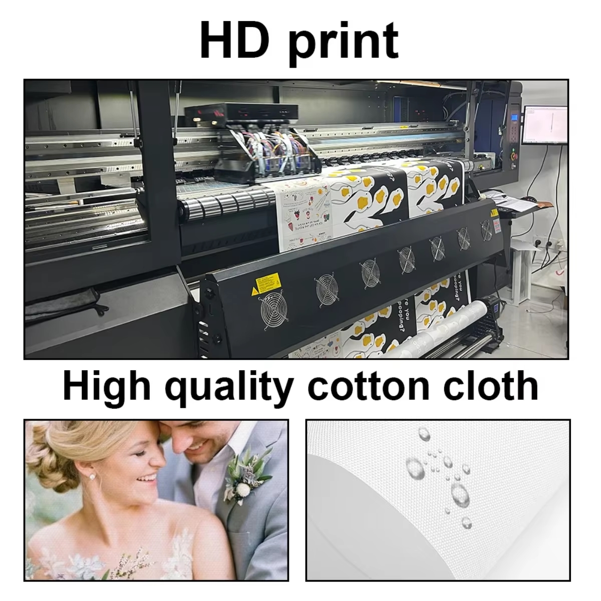 Custom Photo Canvas Poster — M - Home Of Textiles ulasan dan harga