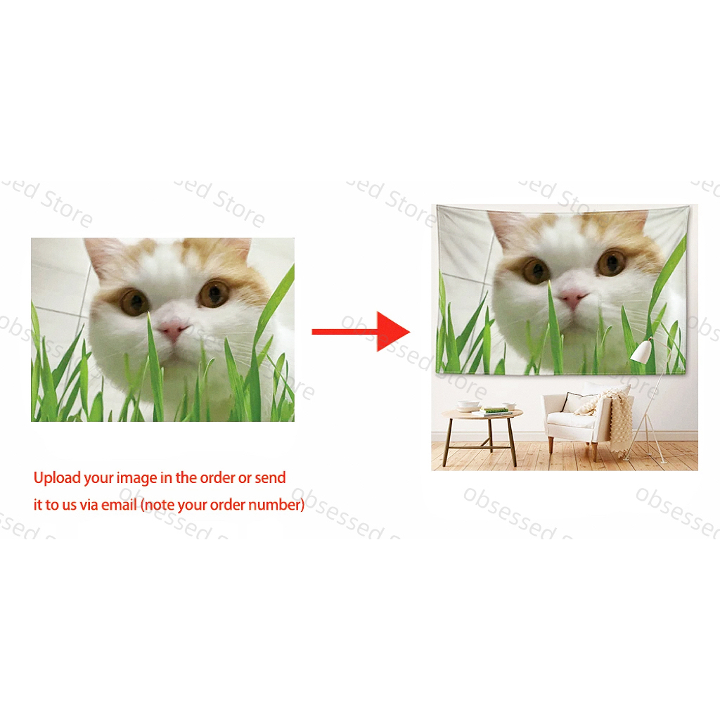 Customized tapestry printing f - Home Of Textiles ulasan dan harga