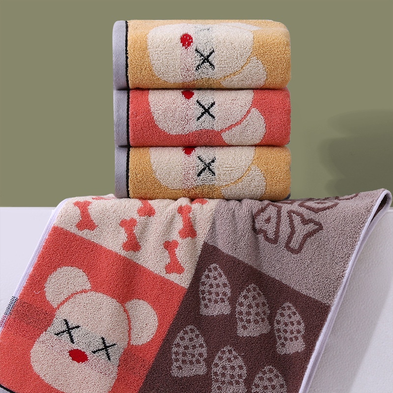 Thickened Pure Cotton Face Tow - Home Textiles Face Towel ulasan dan harga