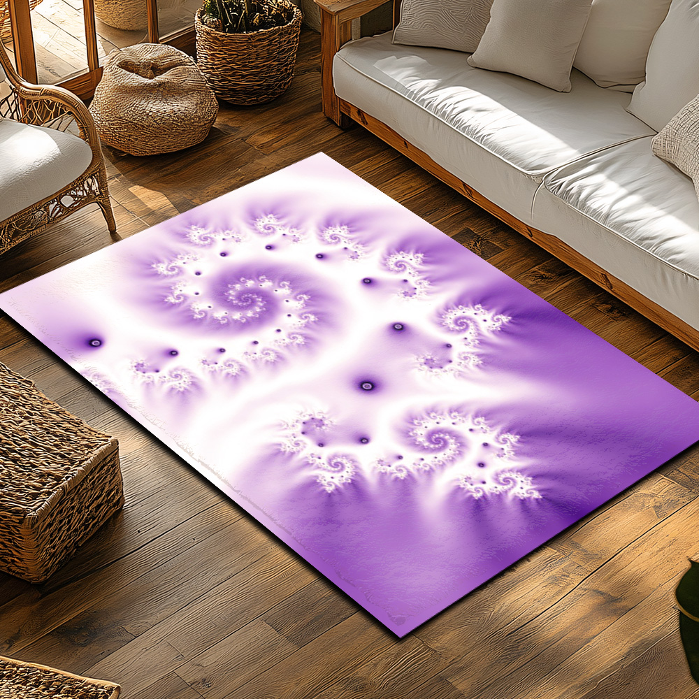 Tuniu Iridescent Abstract Spir - Galaxy Home Textiles ulasan dan harga