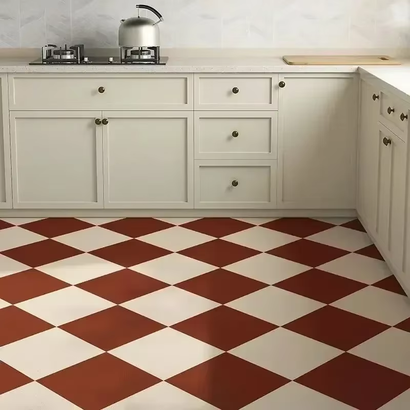 Kitchen Carpet Anti-fouling Oi - Home Textiles Plaid ulasan dan harga
