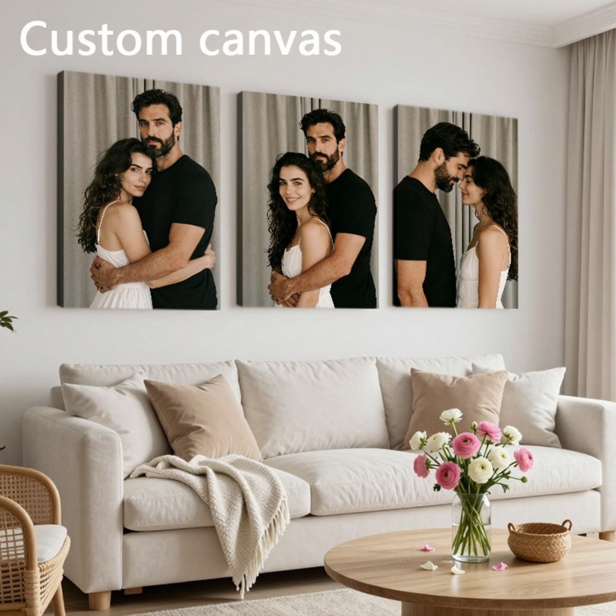 Set of 3 Custom Photo Decor Pi - Home Of Textiles ulasan dan harga