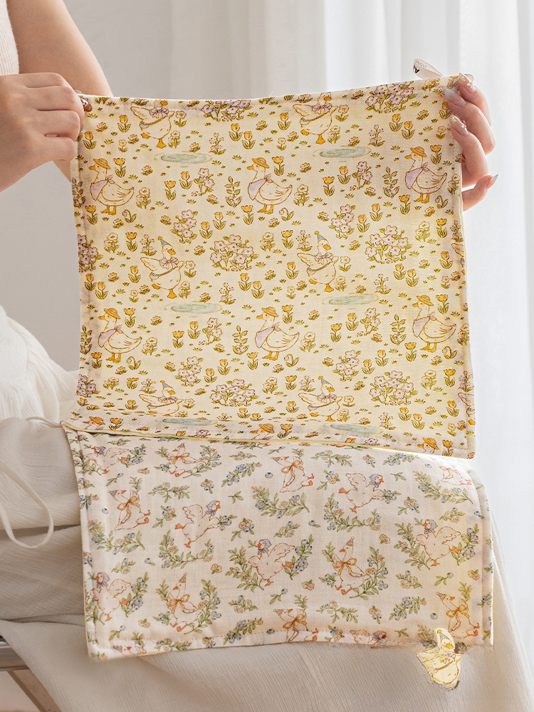 Pure Cotton Square Towel Soft  - Home Textiles Face Towel ulasan dan harga