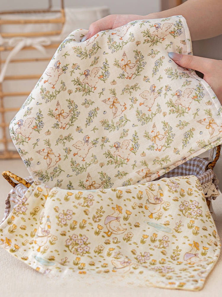 Pure Cotton Square Towel Soft  - Home Textiles Face Towel ulasan dan harga