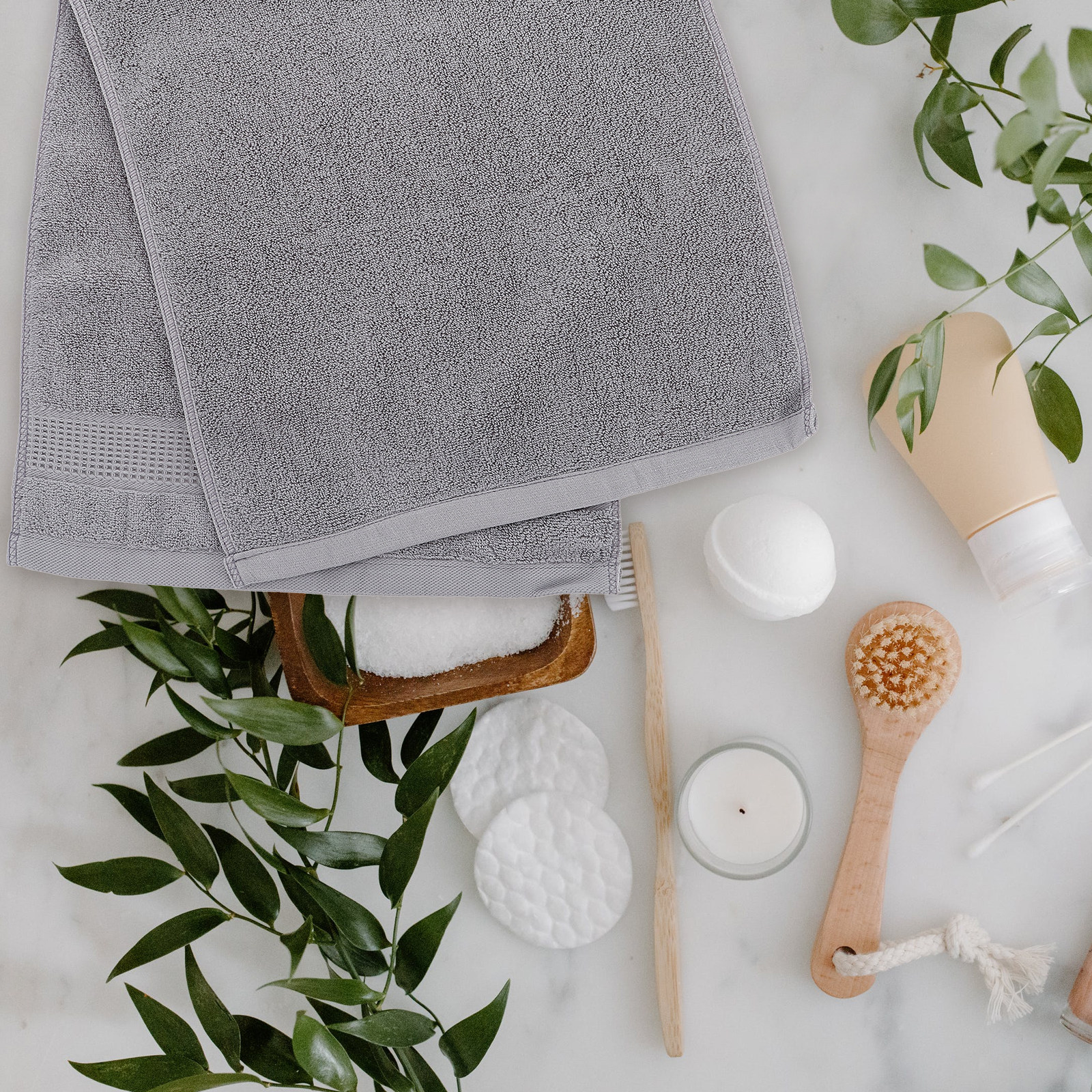 Ultra Soft Premium Cotton Thic - Home Textiles Face Towel ulasan dan harga