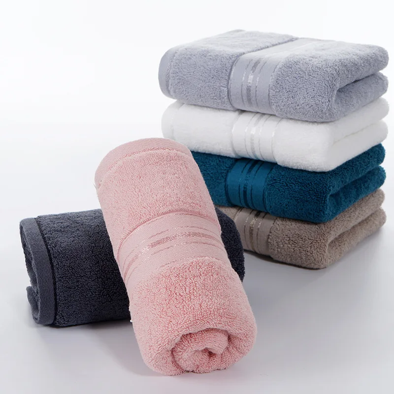 1pc Face Hair Towel 100% Cotto - Home Textiles Face Towel ulasan dan harga