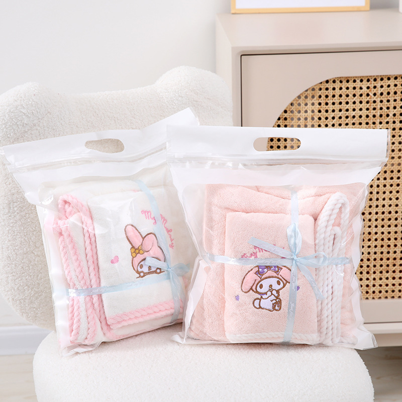 Sanrio My Melody Soft Coral Fa - Home Textiles Face Towel ulasan dan harga