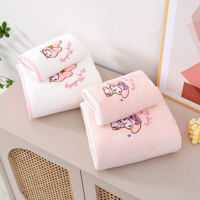 Sanrio My Melody Soft Coral Fa - Home Textiles Face Towel ulasan dan harga