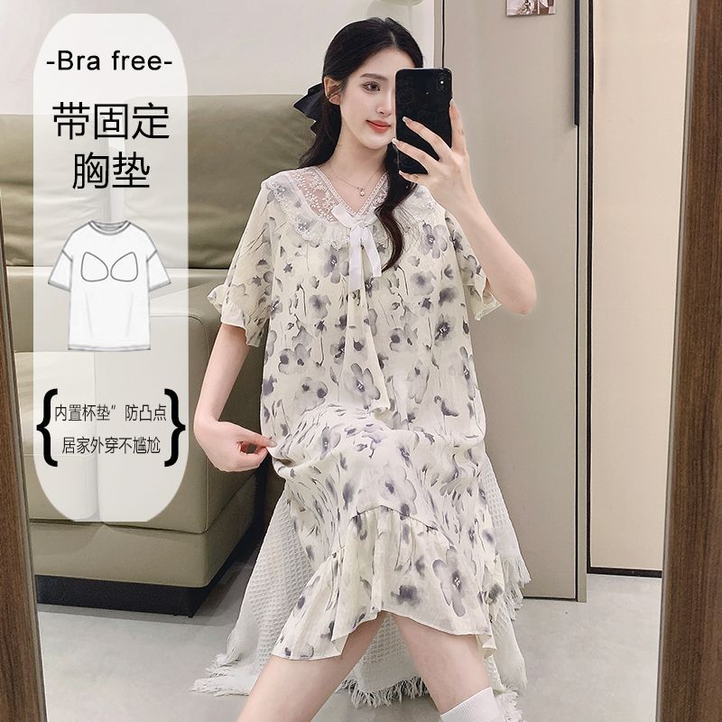 Plus Size Sweet Floral Print N - Textiles For Home ulasan dan harga