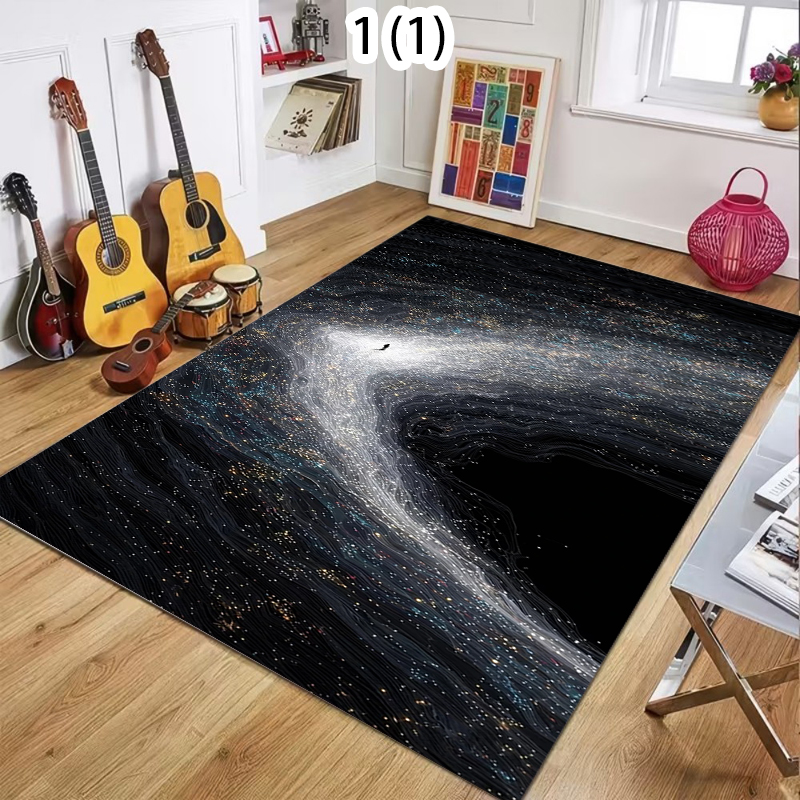 Galaxy Swirl Carpet Starry Sky - Galaxy Home Textiles ulasan dan harga