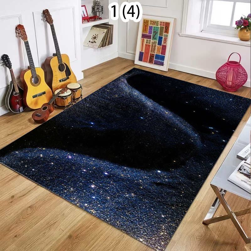 Galaxy Swirl Carpet Starry Sky - Galaxy Home Textiles ulasan dan harga