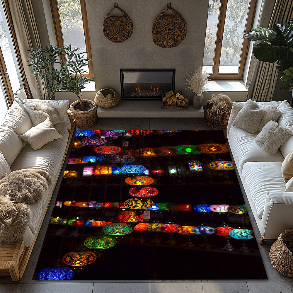 Unique Galaxy Space Carpet Hom - Galaxy Home Textiles ulasan dan harga
