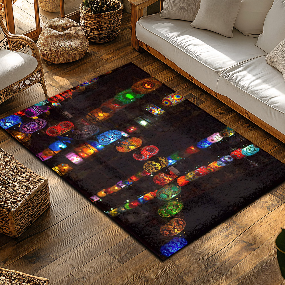Unique Galaxy Space Carpet Hom - Galaxy Home Textiles ulasan dan harga