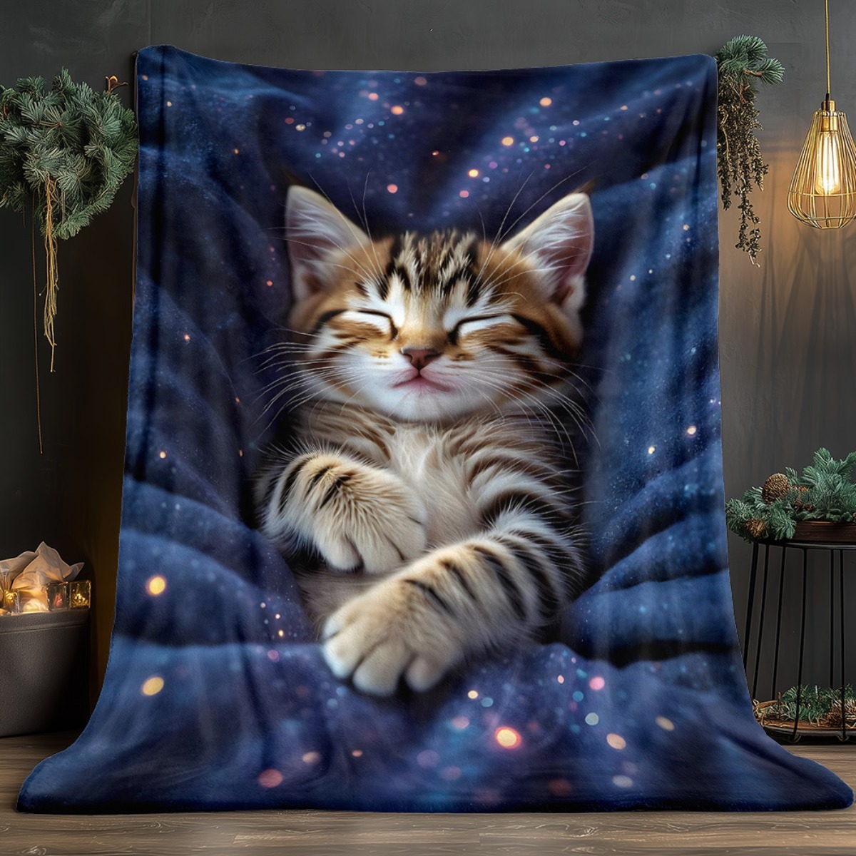 Soft Flannel Blanket Cute Slee - Galaxy Home Textiles ulasan dan harga