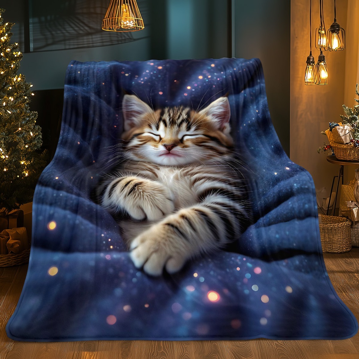 Soft Flannel Blanket Cute Slee - Galaxy Home Textiles ulasan dan harga
