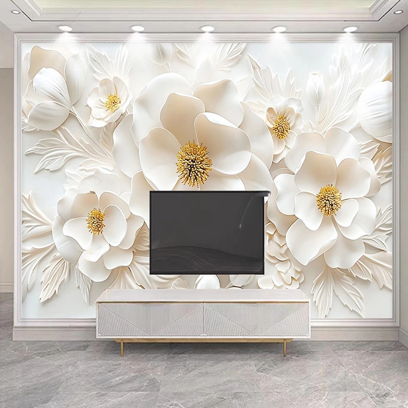 Photo Wallpaper Light Luxury H - Home Textiles Photos ulasan dan harga