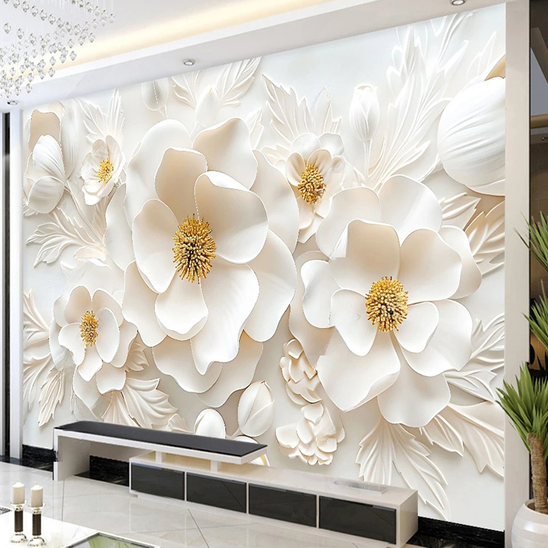 Photo Wallpaper Light Luxury H - Home Textiles Photos ulasan dan harga