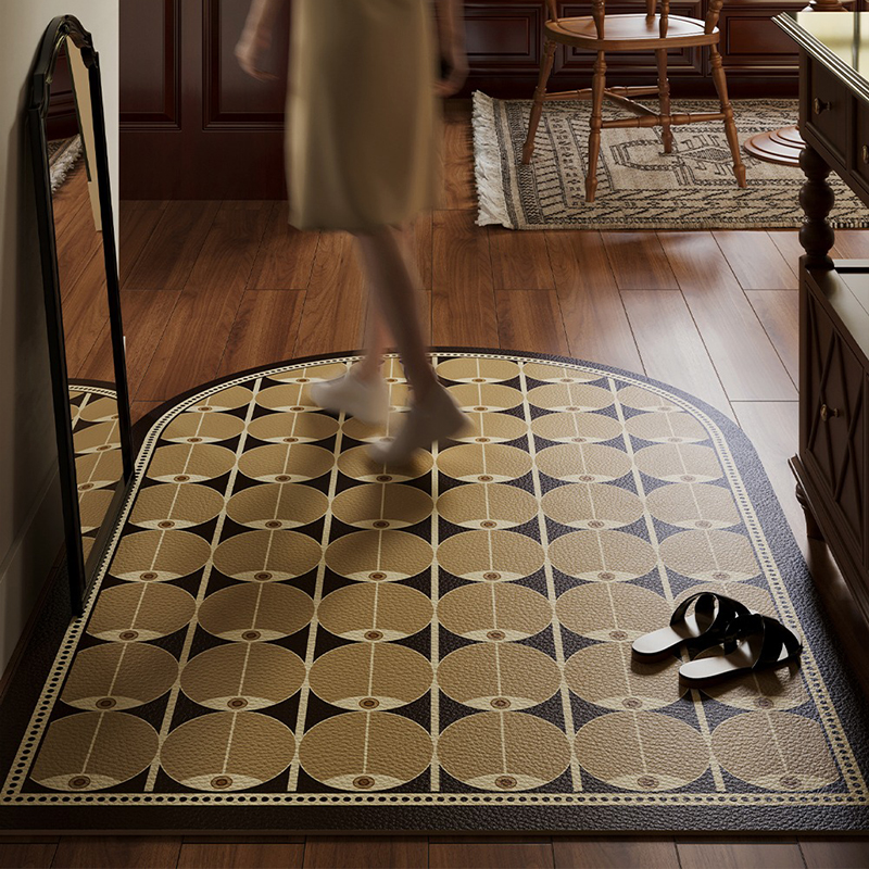 Entrance Door Mat Anti-slip Wa - Home Textiles Plaid ulasan dan harga