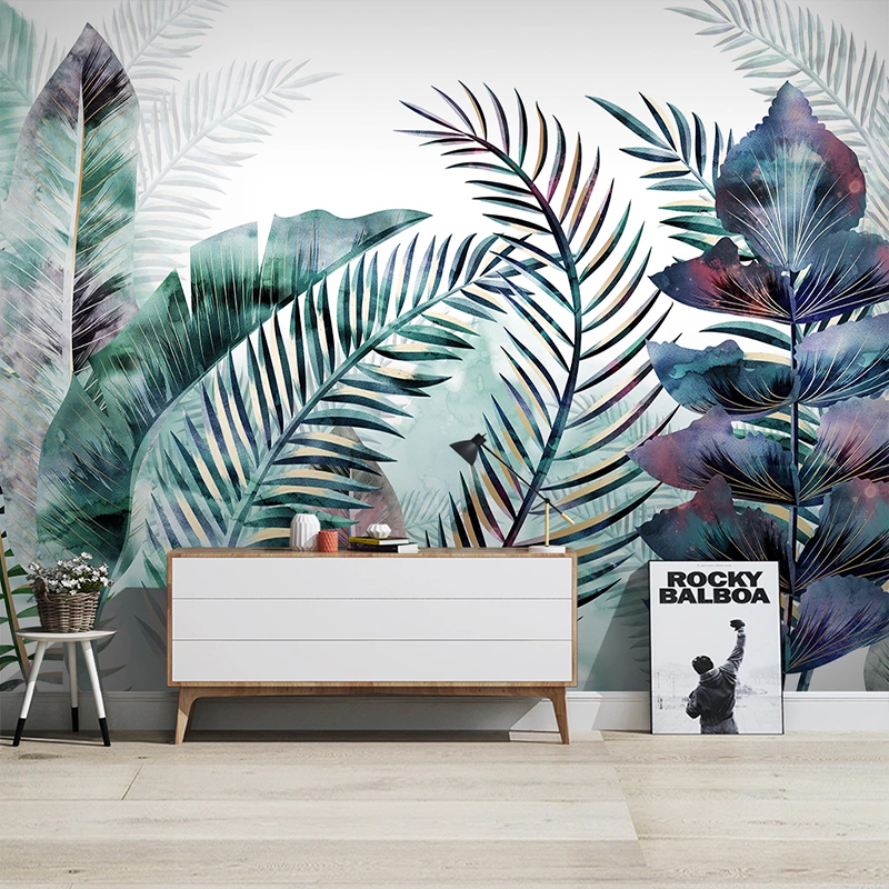 Custom 3D Hand Painted Tropica - Home Textiles Photos ulasan dan harga