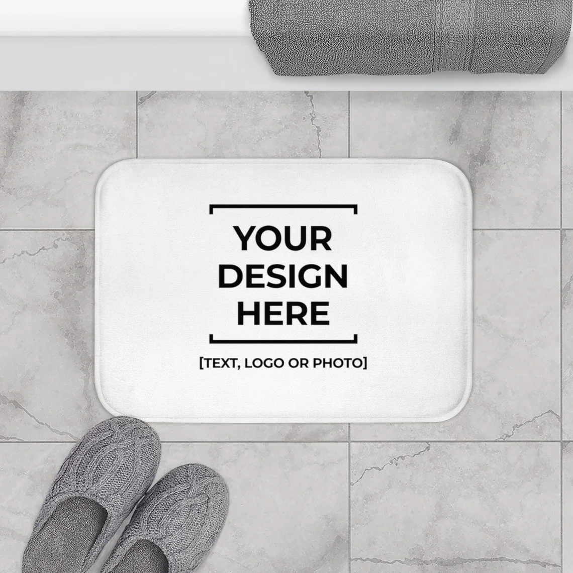 Personalized Bath Mat, Custom  - Home Textiles Photos ulasan dan harga