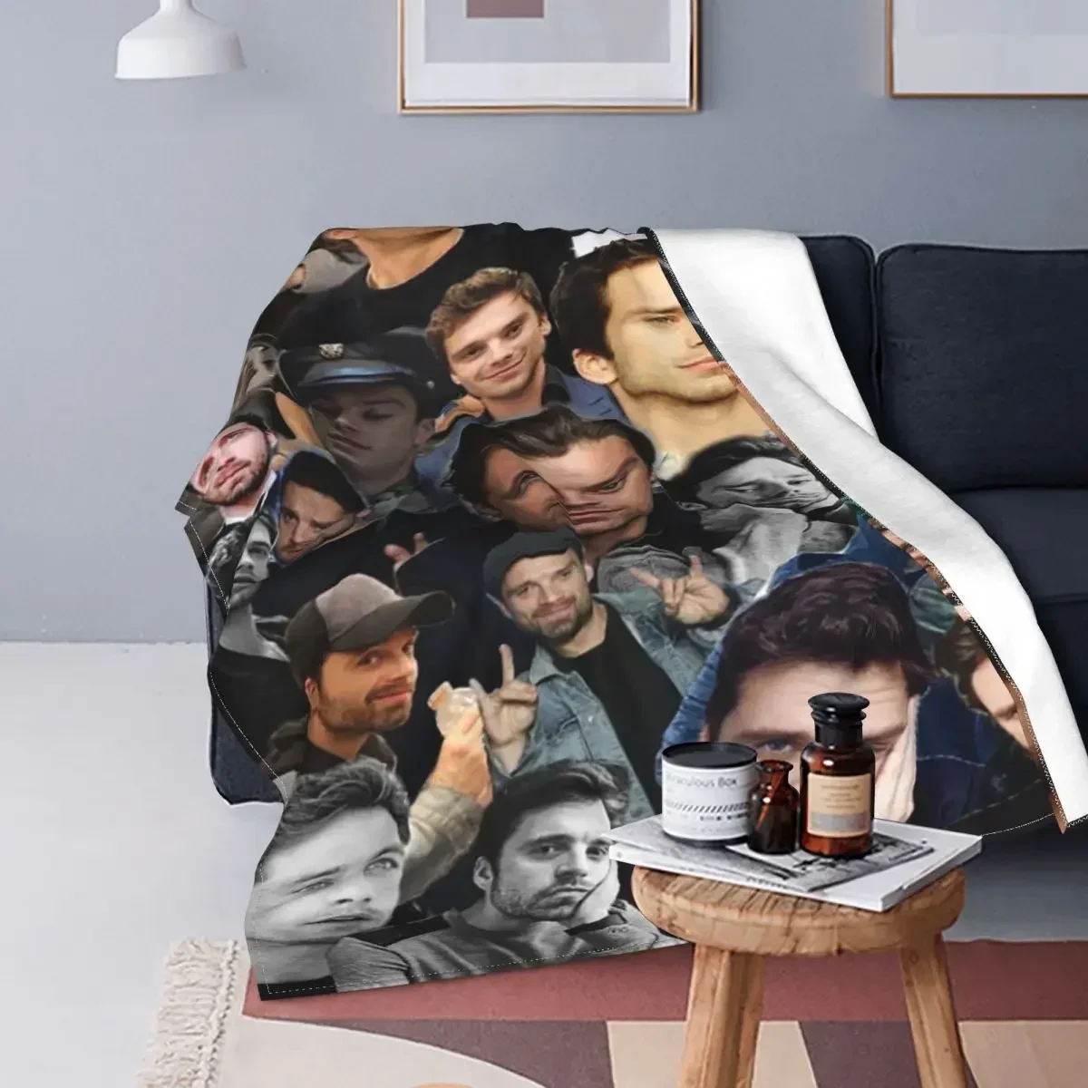 Anime Plaid Sebastian Stan War - Home Textiles Plaid ulasan dan harga