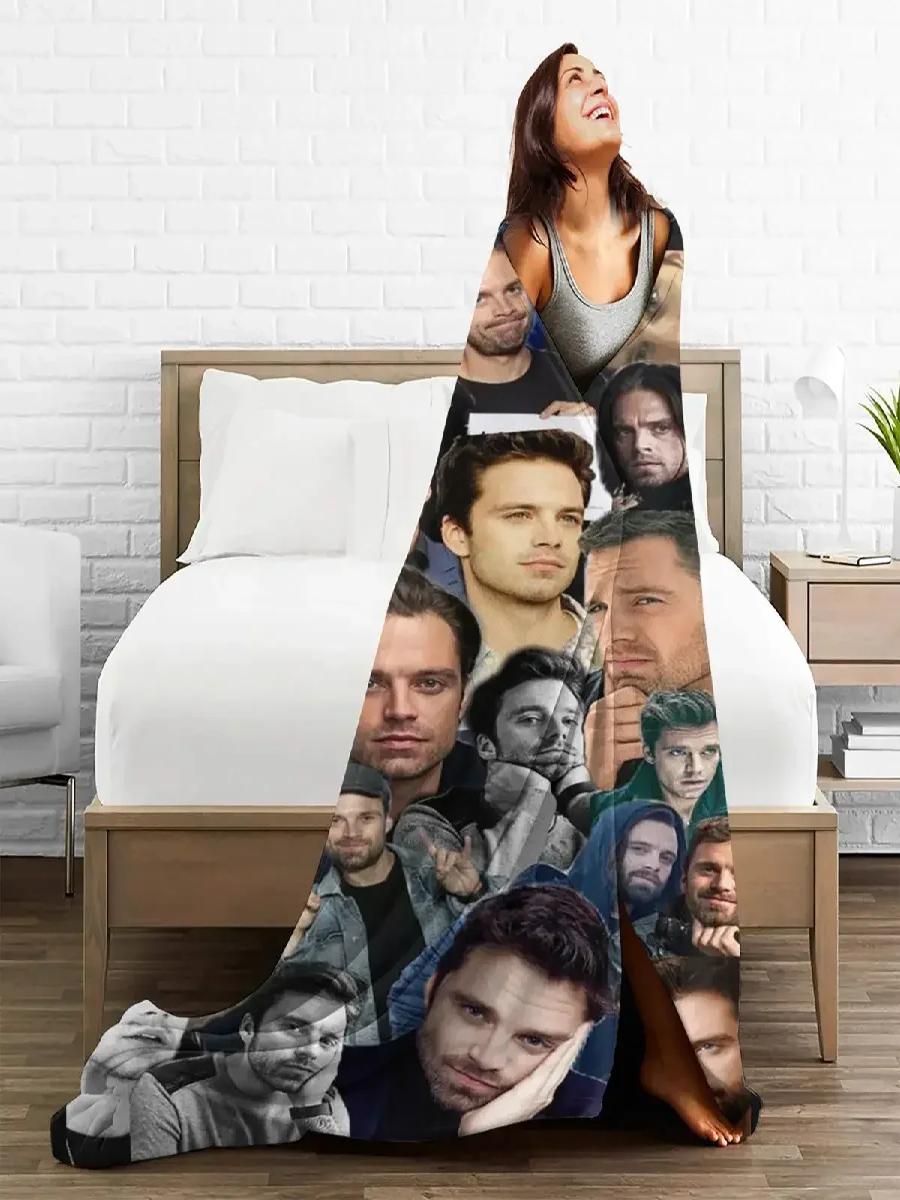 Anime Plaid Sebastian Stan War - Home Textiles Plaid ulasan dan harga