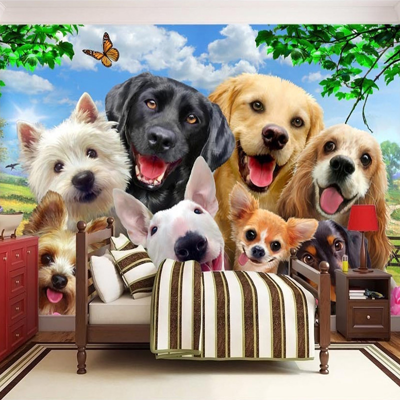 Customized products 3D Wallpap - Home Textiles Photos ulasan dan harga