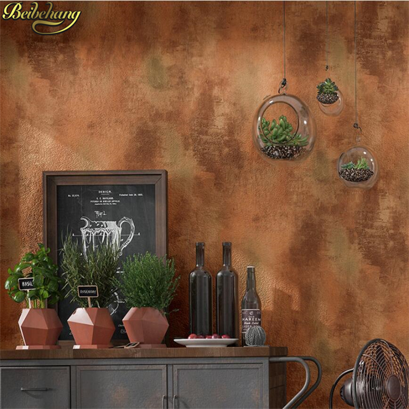 Retro cement gray wallpapers p - Home Textiles Industry ulasan dan harga