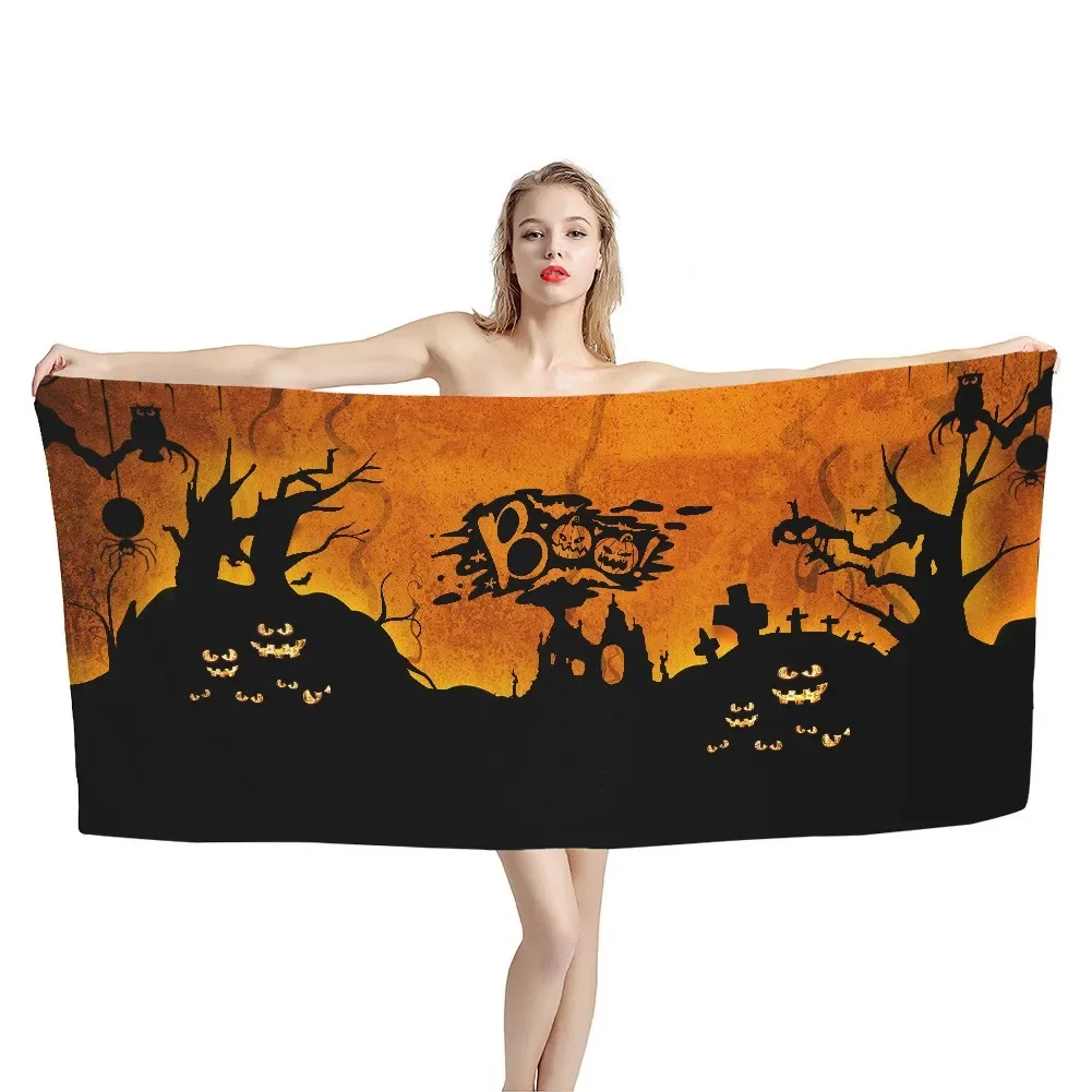 Halloween Home Decor Bleeding  - Home Textiles Face Towel ulasan dan harga