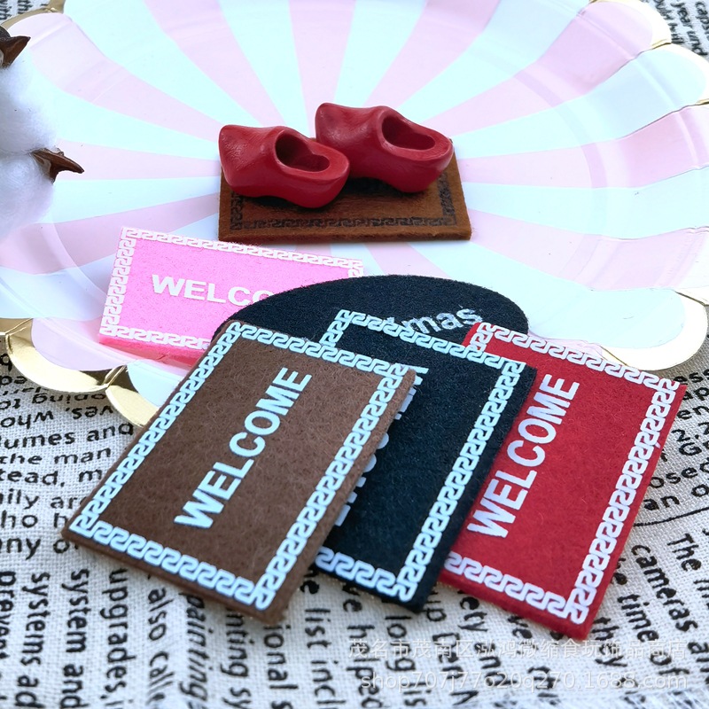 6pcs 1:12 Dollhouse Miniature  - Textiles For Home ulasan dan harga