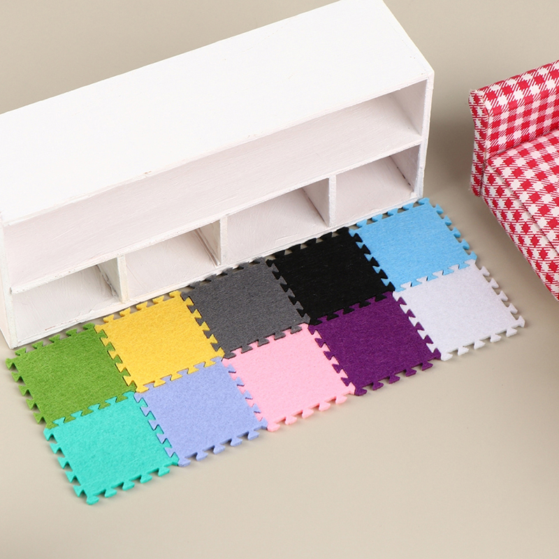 6Pcs 1:12 Dollhouse Miniature  - Textiles For Home ulasan dan harga