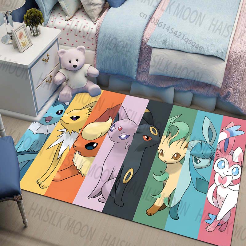 Multi-Sizes Pokemon All Eeveel - Home Textiles Plaid ulasan dan harga