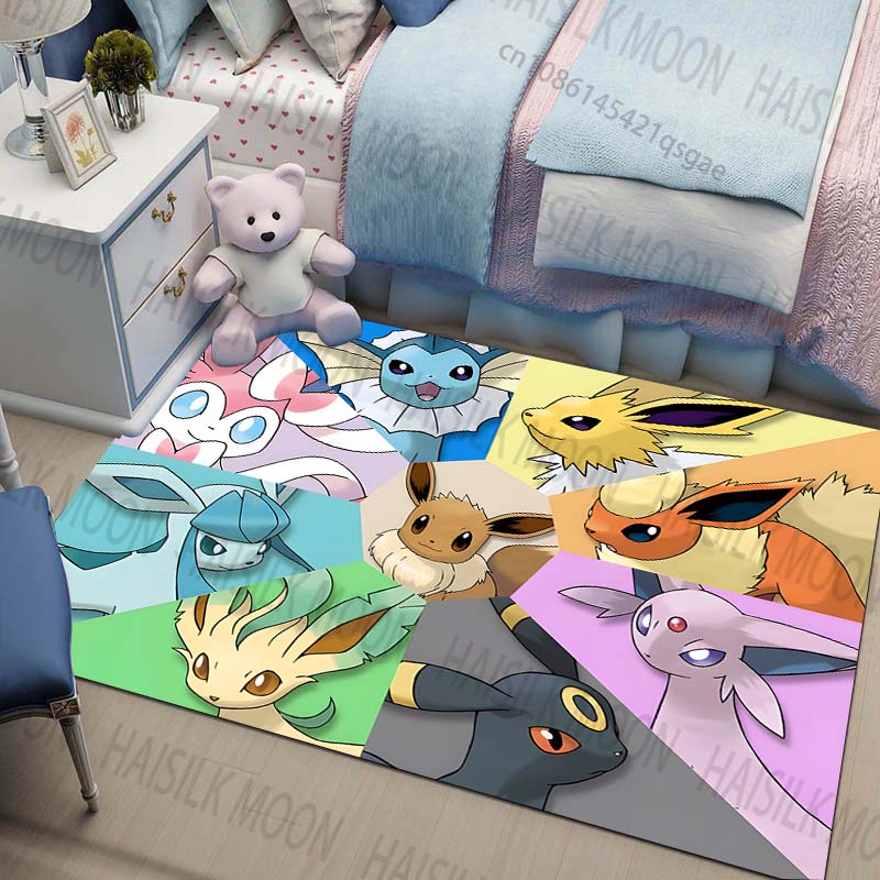 Multi-Sizes Pokemon All Eeveel - Home Textiles Plaid ulasan dan harga
