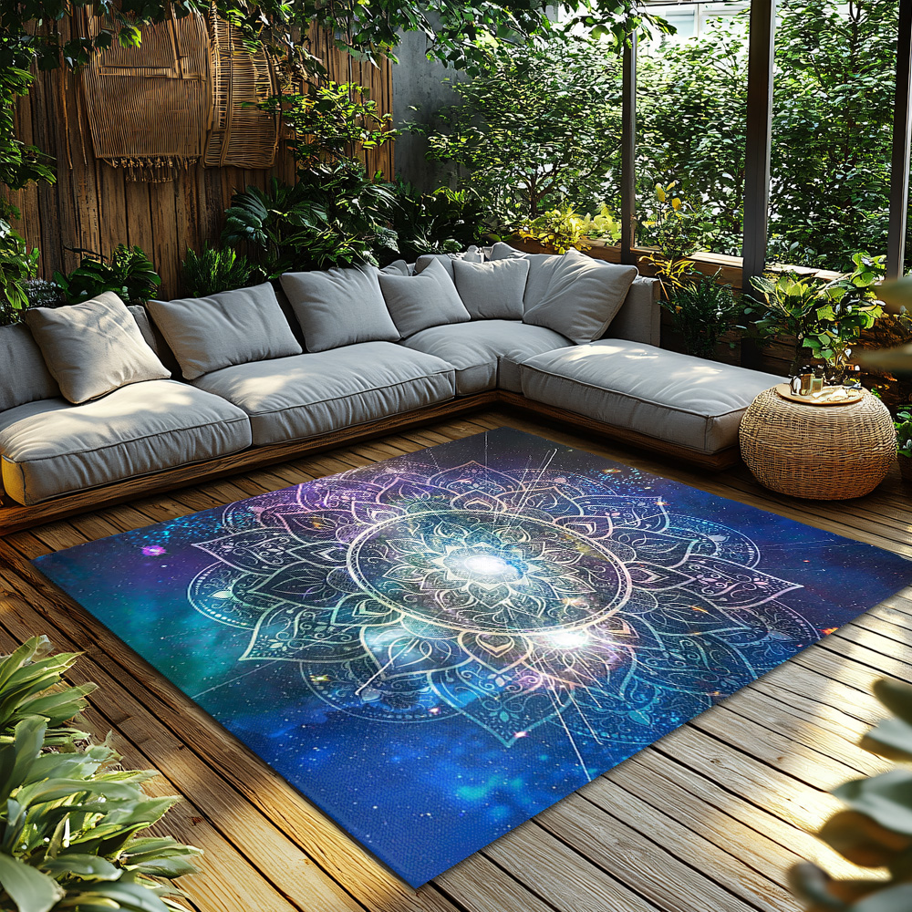Galaxy Area Rug Non-Slip Washa - Galaxy Home Textiles ulasan dan harga