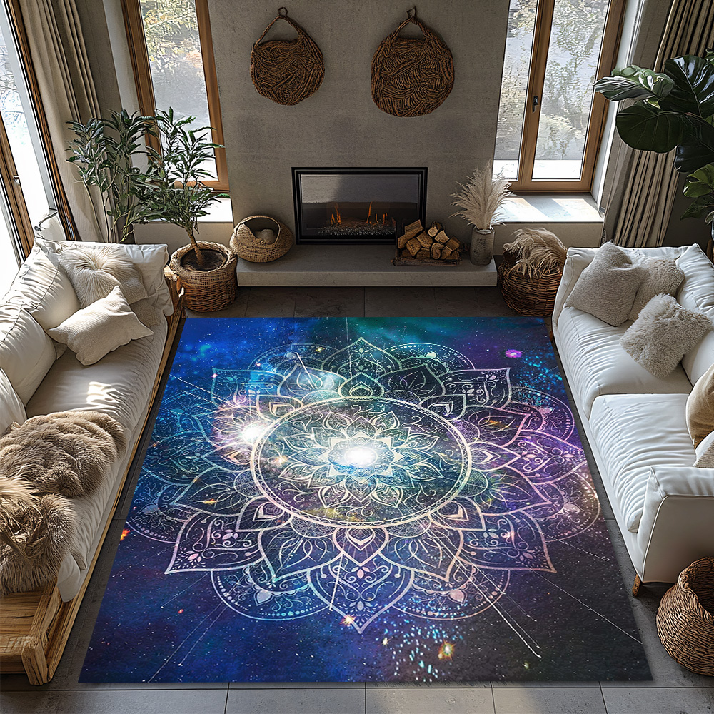 Galaxy Area Rug Non-Slip Washa - Galaxy Home Textiles ulasan dan harga