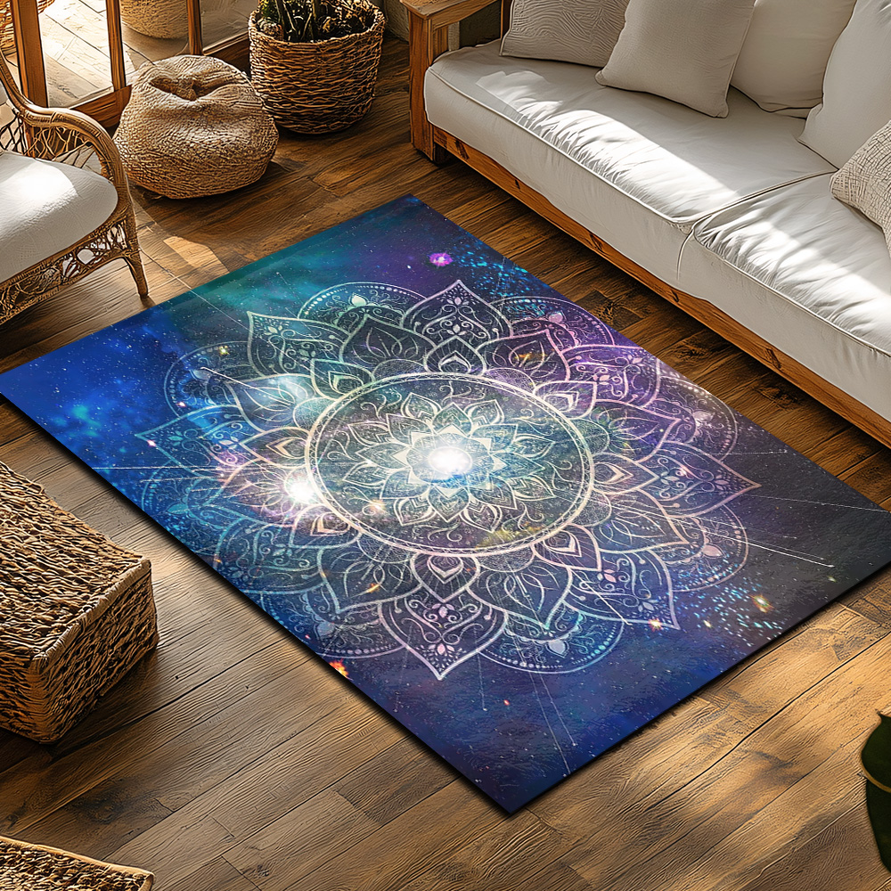 Galaxy Area Rug Non-Slip Washa - Galaxy Home Textiles ulasan dan harga