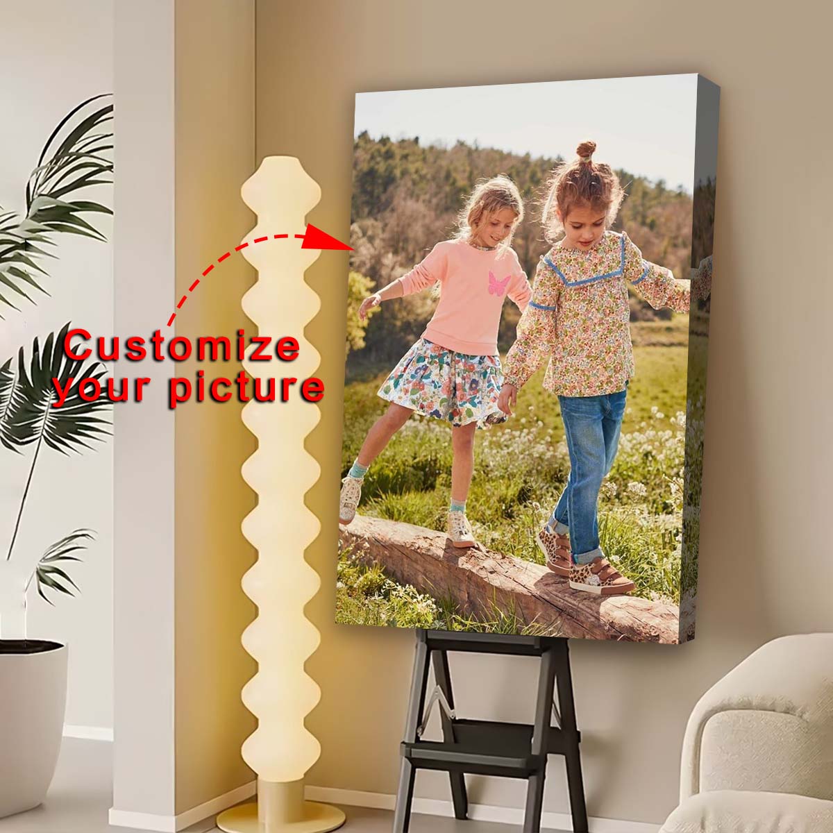 Custom photo canvas printing,  - Textiles For Home ulasan dan harga