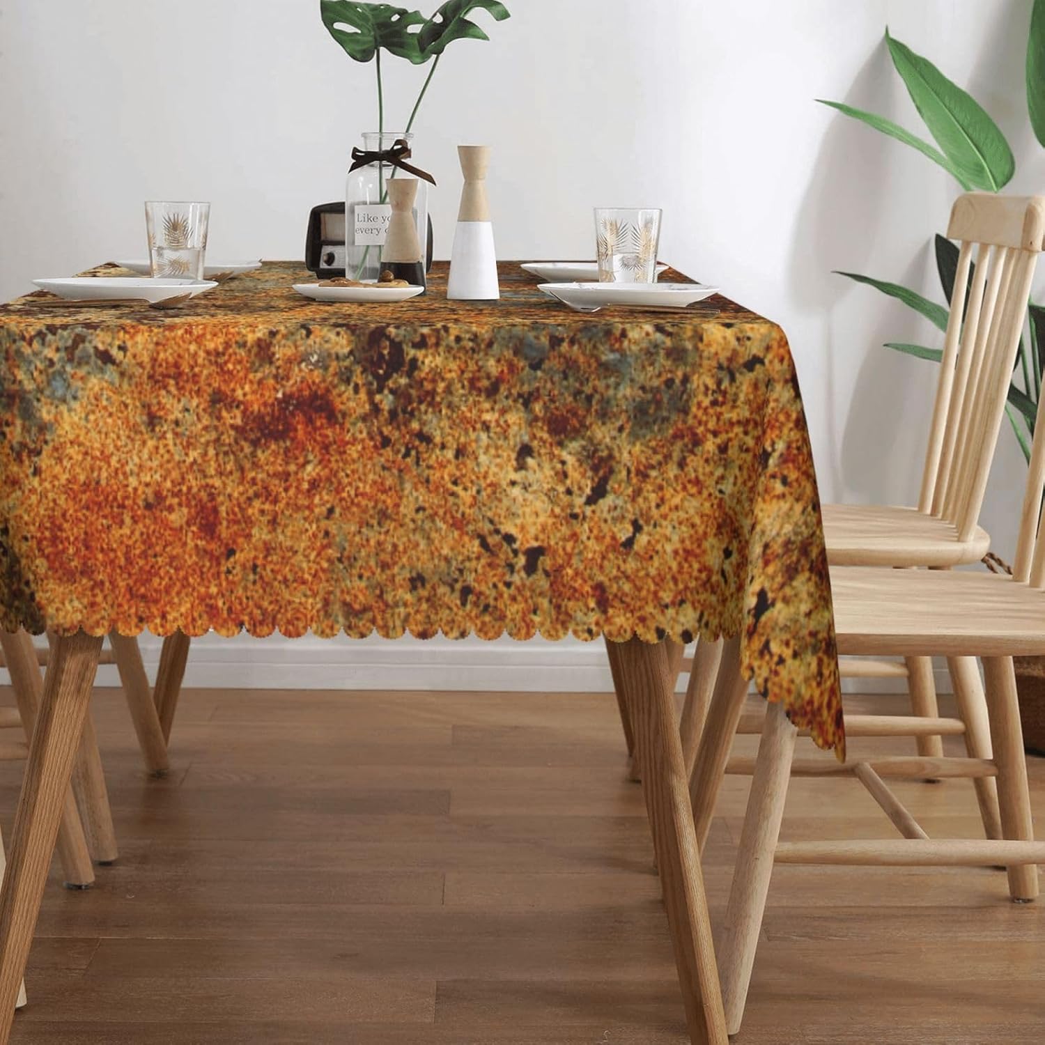 Industrial Brown Rust Metal Ta - Home Textiles Industry ulasan dan harga