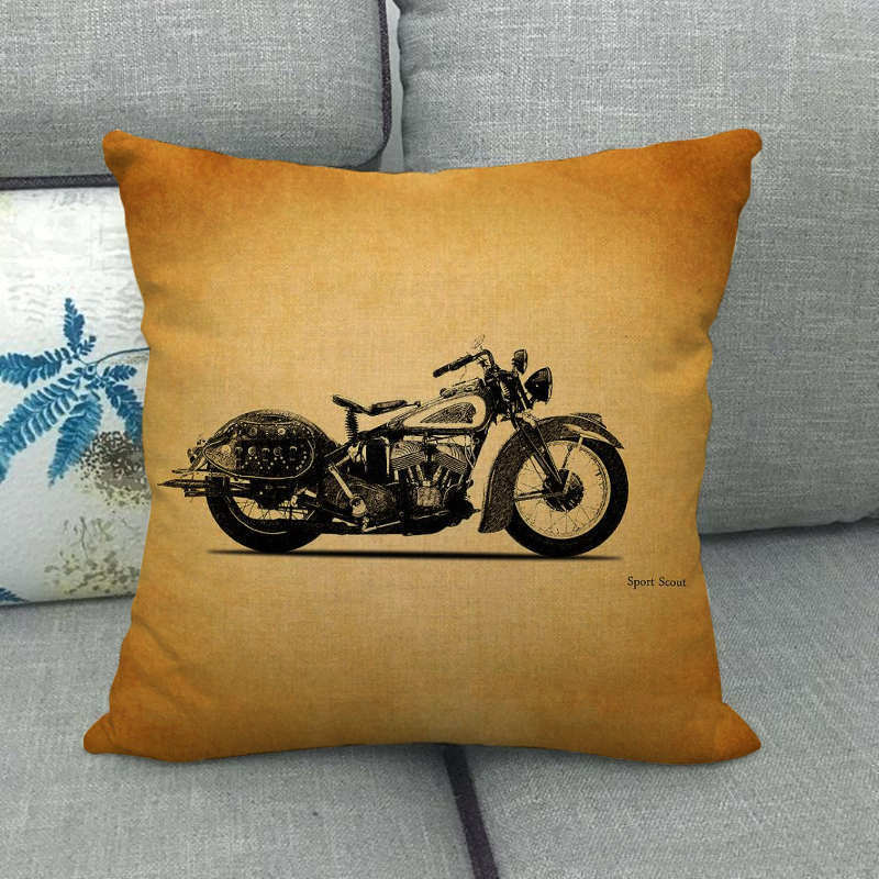 Retro industrial-style motorcy - Home Textiles Industry ulasan dan harga